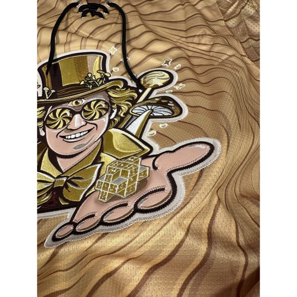 Hockey Jersey | Willy Wonka “Trippy Wonka” Elev808 | Golden Ticket 808 Exclusive - Picture 3 of 6